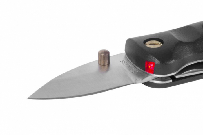 Cutit pliabil cu led, tip briceag Strend Pro PK222L, dimensiune 60/103 mm [2]