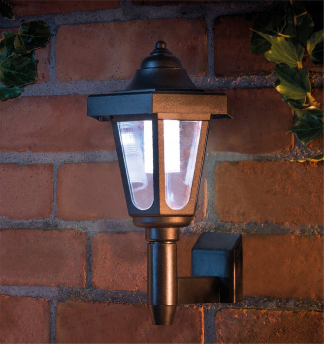 Felinar solar de perete Strend Pro, 1 LED, 16,5x16,5x30 cm [4]