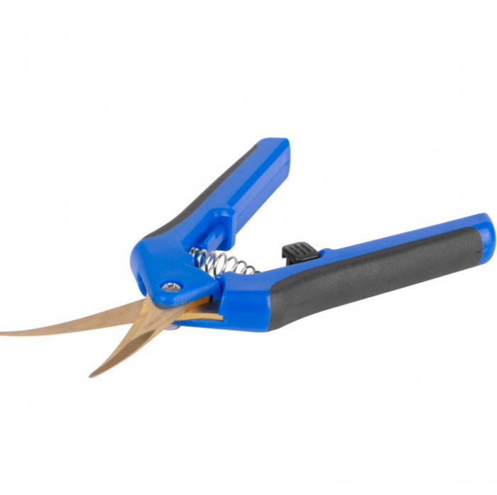 Foarfeca de gradina Strend Pro Premium pentru plante si flori, titan, albastra [3]