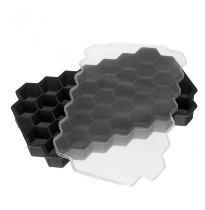 Forma de silicon pentru 37 cuburi de gheata in forma de hexagon [3]