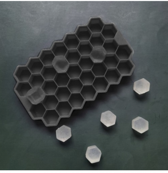 Forma de silicon pentru 37 cuburi de gheata in forma de hexagon [8]