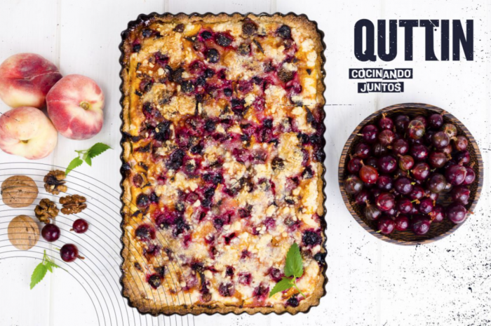 Forma tarte pentru cuptor, fund demontabil, dreptunghiulara, 27.3x20x3cm, Quttin [6]