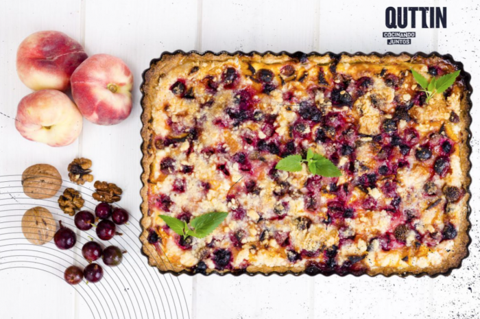 Forma tarte pentru cuptor, fund demontabil, dreptunghiulara, 27.3x20x3cm, Quttin [5]