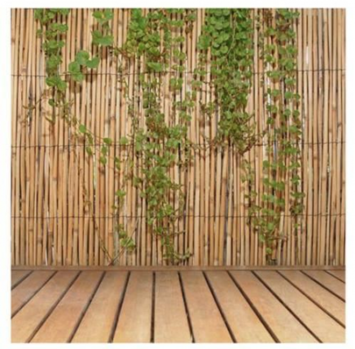 Gard/paravan din bambus natural, 5x1 m [6]