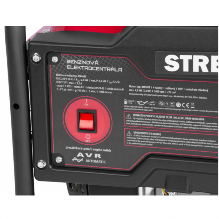 Generator de curent pe benzina Strend Pro KM4000-A, putere continua 2.8  Kw [2]
