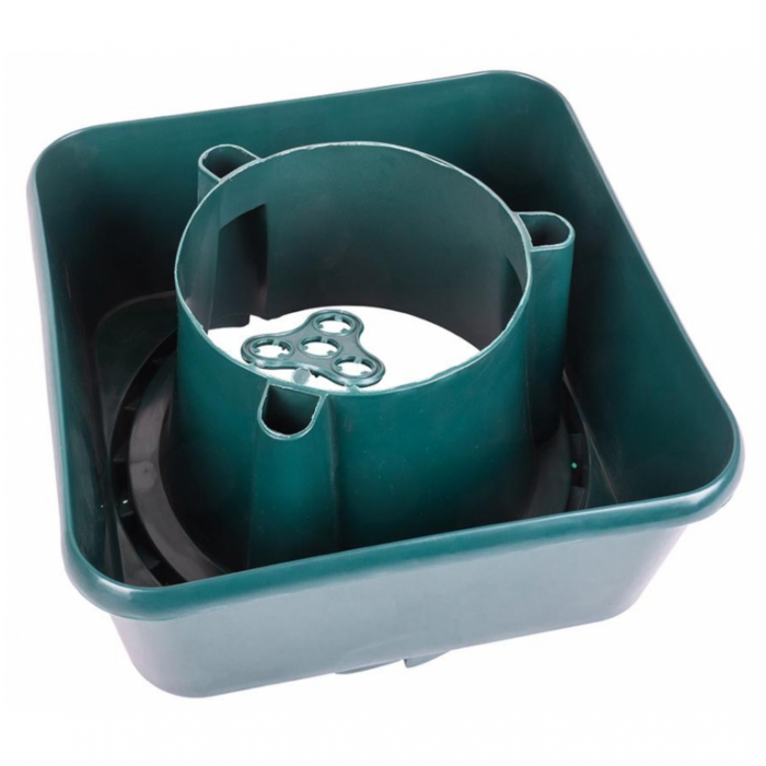 Ghiveci cu auto-irigare pentru rosii sau legume, Strend Pro GDA Harvester, verde, 27x15 cm [3]