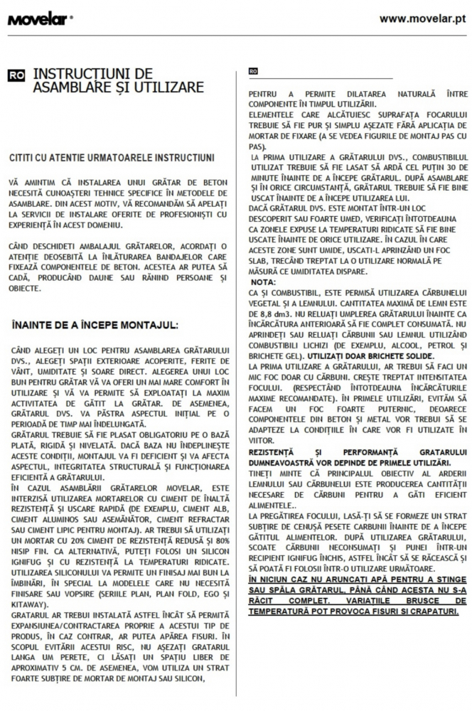 Gratar pentru gradina New Iberia Xl din beton si caramida, 70 × 47 × 190 cm [3]