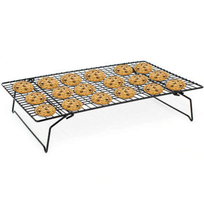 Gratar pliabil pentru racire produse patiserie 38 x 25 x 8.5 cm, Quttin [2]