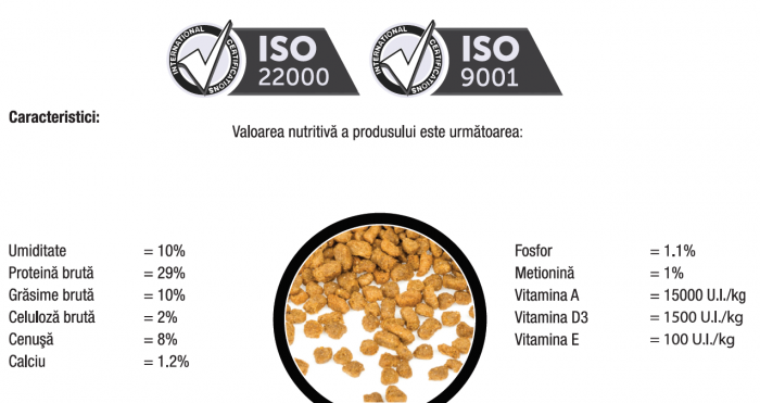 Hrana uscata pentru pisici adulte cu peste, 10Kg, Extru-can [2]