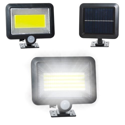 Lampa solara, Iso Trade, 100LED, IP65, Negru [2]