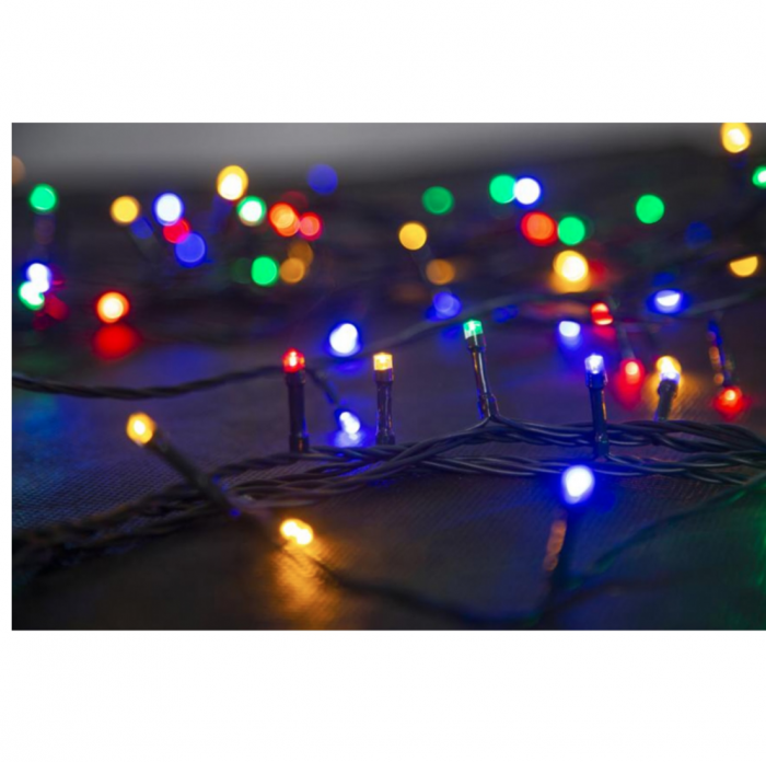 Lumini de craciun pentru brad, 14 metri, 8 programe,lumina multicolora, 560 led-uri, ip44 [2]