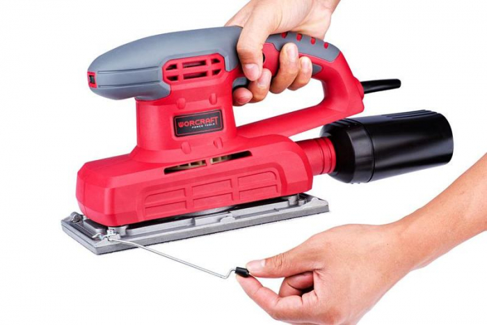 Masina de slefuit cu vibratii 300 W, Worcraft [5]