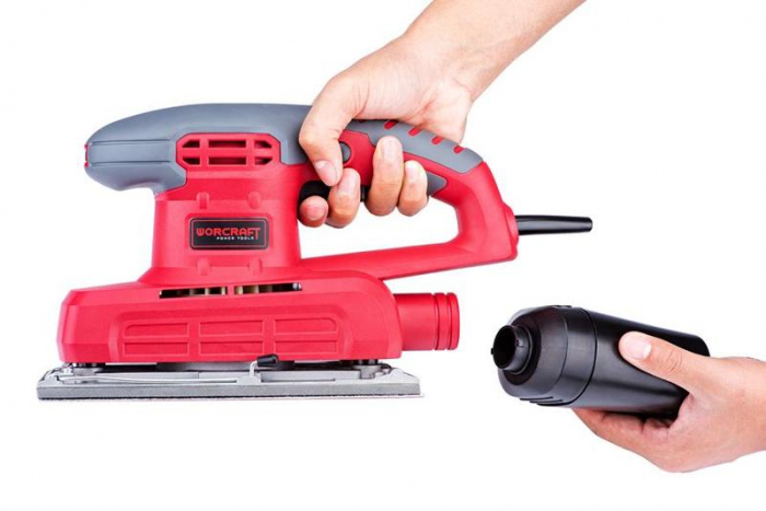 Masina de slefuit cu vibratii 300 W, Worcraft [4]