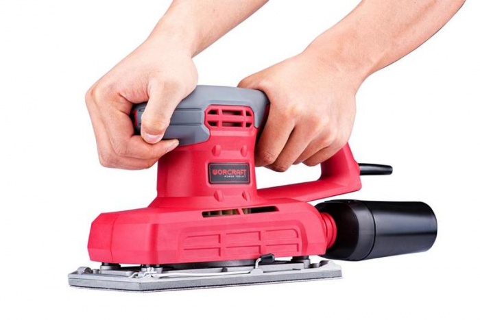 Masina de slefuit cu vibratii 300 W, Worcraft [2]
