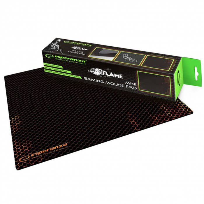 Mouse pad gaming red Esperanza 25X20 cm [2]