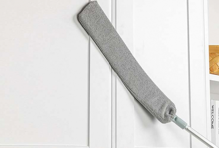 Pamatuf microfibra telescopic 2.5m. cu doua capete, pentru zone greu accesibile [5]