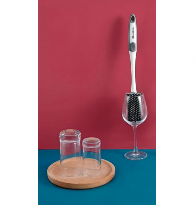 Perie cauciuc pentru spalat sticle, pahare si recipiente [7]