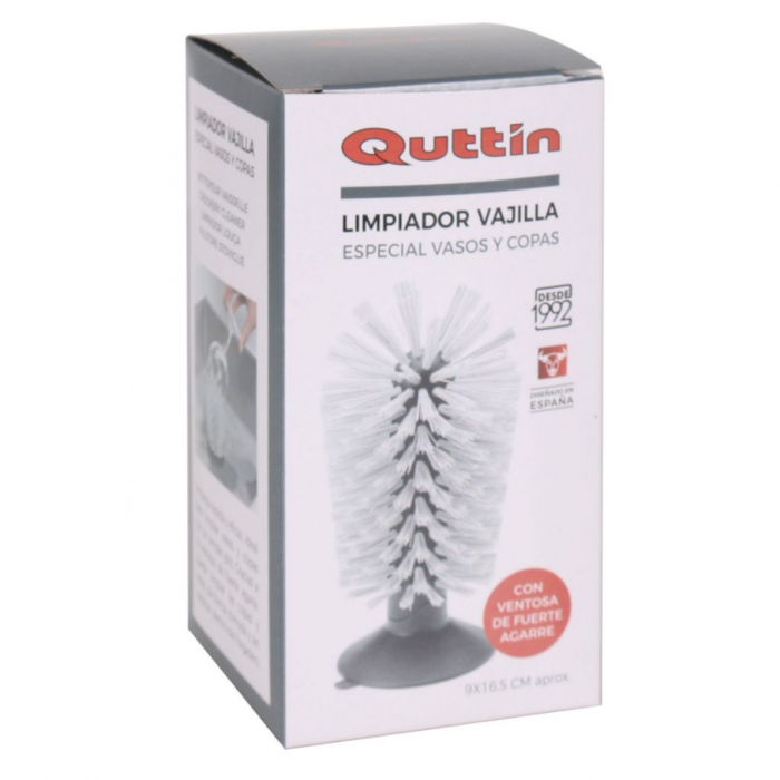 Perie din plastic pentru spalat pahare, 9x16.5 cm [3]