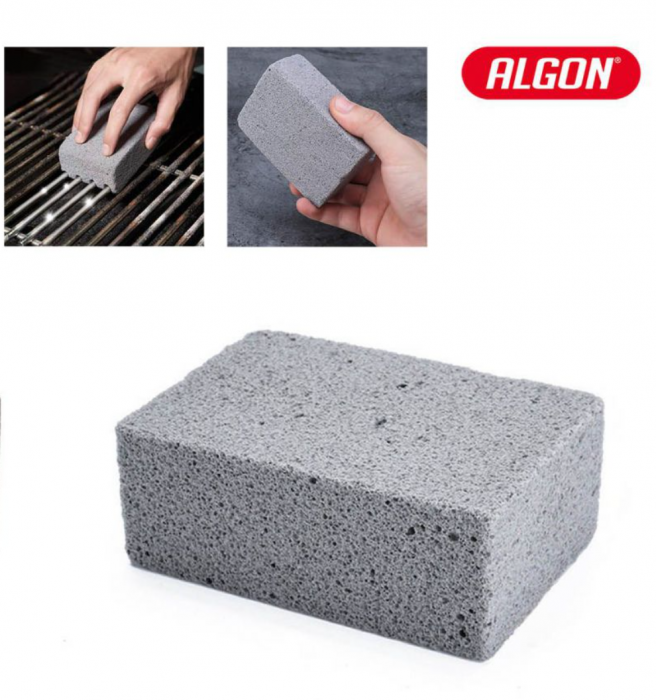 Piatra pentru curatare grill, gratar Cleaning, Algon, 10x7x4.5 cm [2]