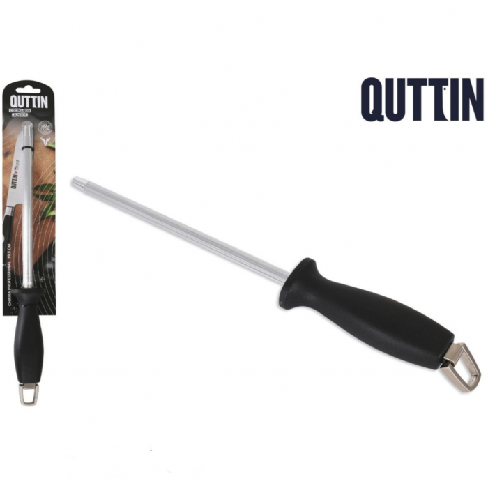 Pila pentru ascutit cutite, Quttin, 19.5 cm, Negru [3]