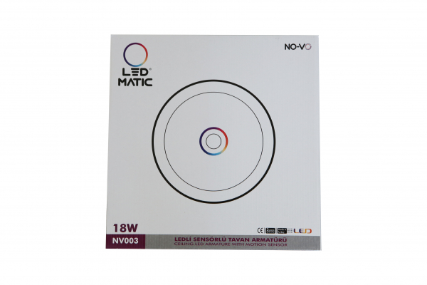 Plafoniera cu senzor de miscare 360 si modul led ,18W, 1440lm [4]