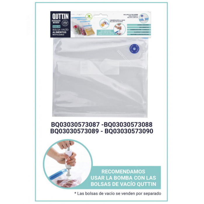 Pompa de vidat manuala, Quttin, 17.5x4.5x3.5cm [6]