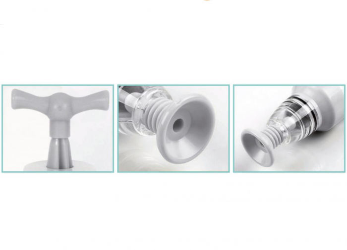 Pompa de vidat manuala, Quttin, 17.5x4.5x3.5cm [4]