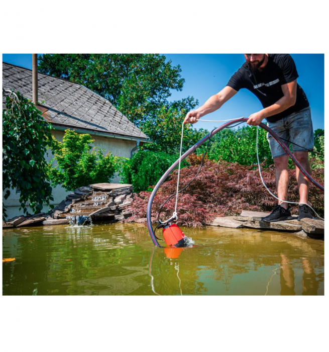 Pompa submersibila cu plutitor Strend Pro MC900E, 900W, 18000 l/h, apa murdara, inaltime 8.9 m [5]