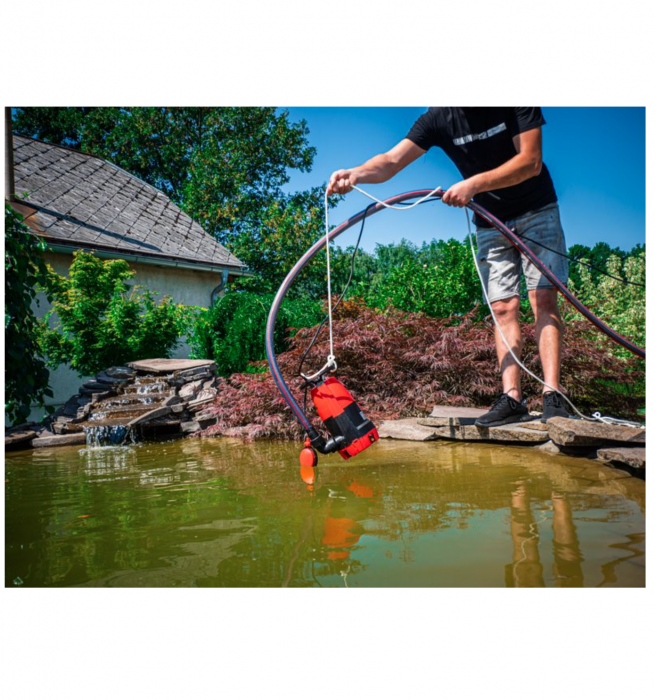 Pompa submersibila cu plutitor Strend Pro MC900E, 900W, 18000 l/h, apa murdara, inaltime 8.9 m [6]