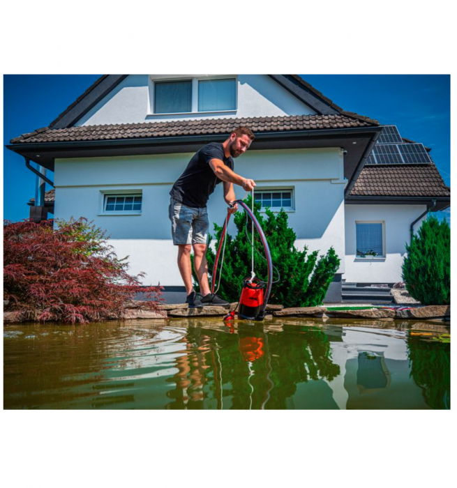 Pompa submersibila cu plutitor Strend Pro MC900E, 900W, 18000 l/h, apa murdara, inaltime 8.9 m [4]