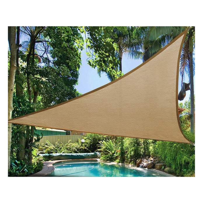 Prelata de soare, umbrire triunghiulara 3.6m x 3.6m x 3.6m [2]