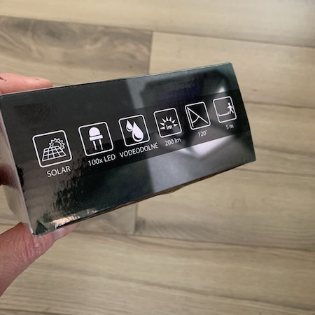 Lampa solara Strend Pro SL6251, 100x LED, cu senzor de miscare, 200 lm, lumina rece [4]