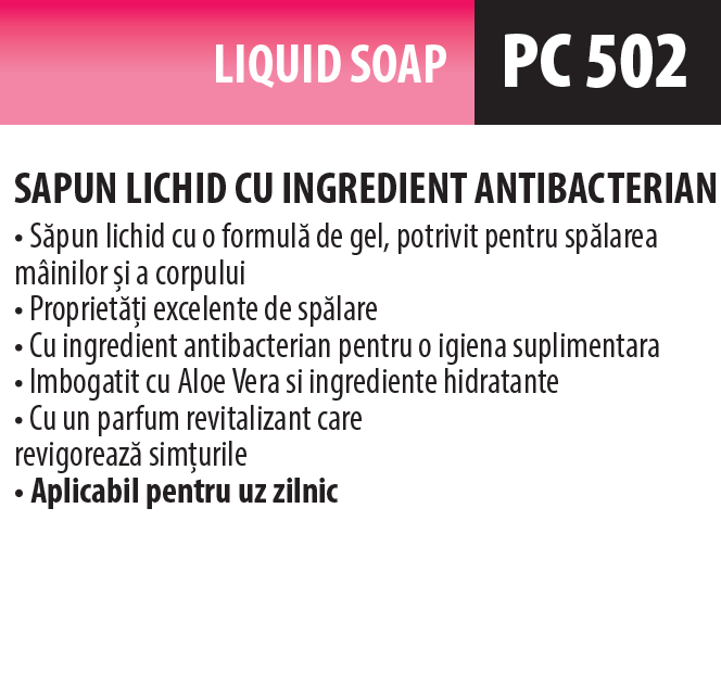 Săpun lichid cu agent antibacterian, 5 litrii, Medix Professional [2]