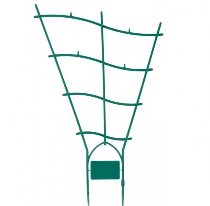 Set 3 suporturi pentru flori Strend Pro GreenGarden, 180x290mm, plastic, verde [2]