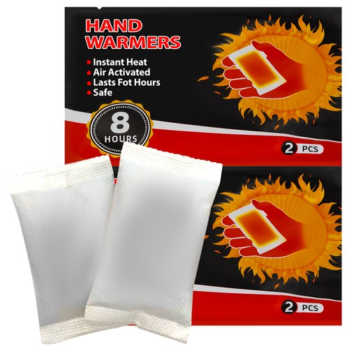 Set 4 bucati incalzitor pentru maini impotriva Frigului si a Durerilor Menstruale/Musculare, 9 x 5.5 x 2 cm [5]