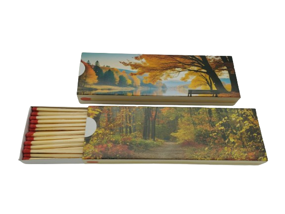 Set 45 chibrituri lungi BRRO 20 cm pentru aprindere soba, semineu, gratar si trabucuri [2]