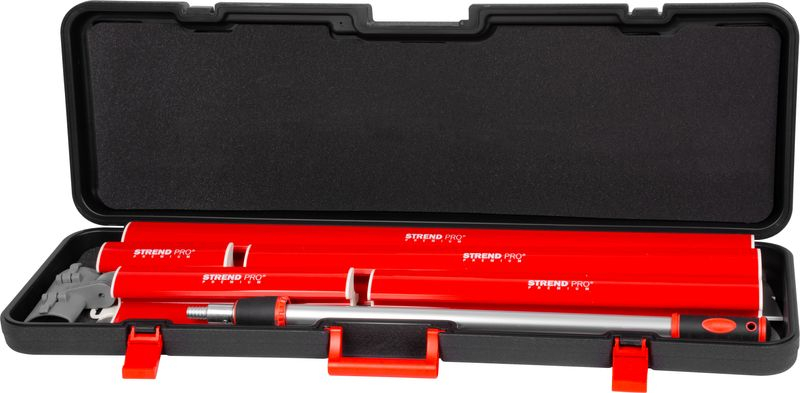 Set 5 gletiere profesionale, inox, cu suport, maner telescopic, geanta, 25, 40, 60, 80, 100 cm, Strend Pro Premium Ergonomic [17]