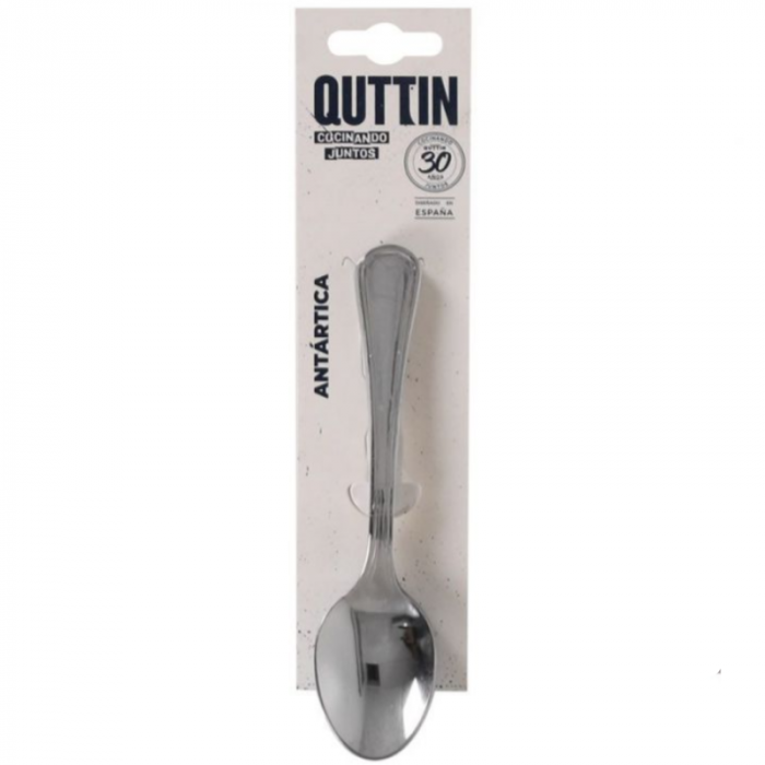 Set 6 lingurite pentru desert, Quttin Antartica , otel inoxidabil, 14.6x3.4x1cm [2]
