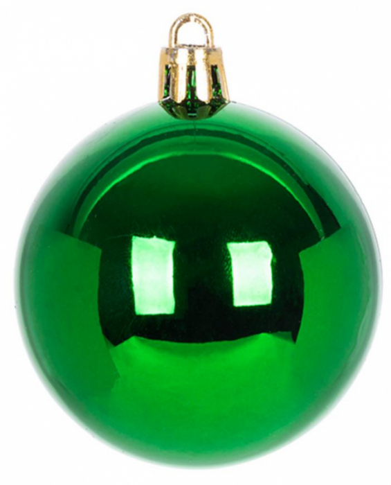 Set 9 globuri pentru bradul de Craciun, diametru 6 cm, material plastic, MagicHome [2]