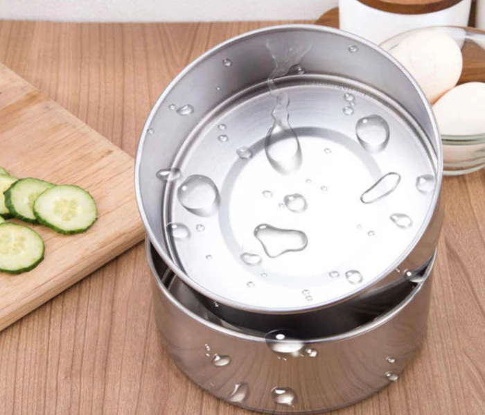 Set de 3 Cutii pentru Pranz Privilege Otel inoxidabil Stivuibil [3]