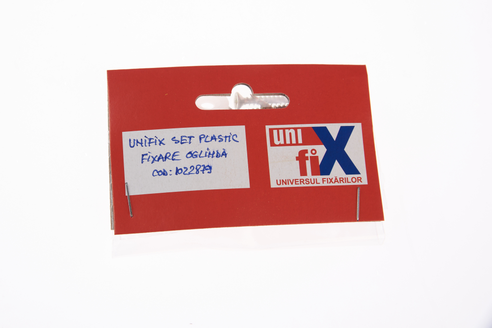Set fixare oglinda cu capace de plastic [3]