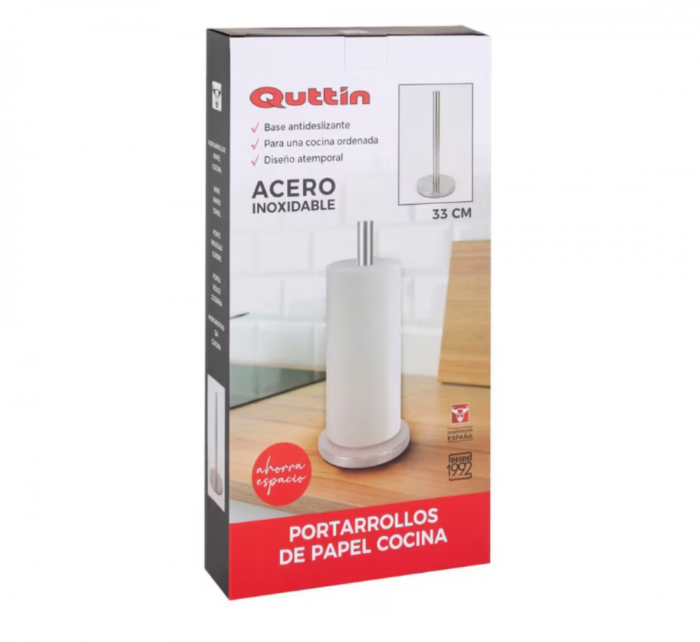 Suport din inox pentru prosoape de bucatarie, 33x15 cm [3]