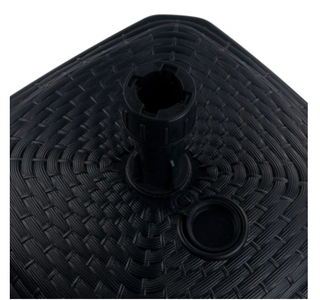 Suport umbrela, Prosperplast, patrat, 39x39x13 cm, antracit [2]