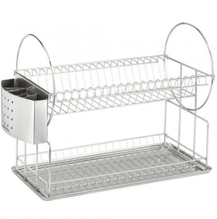Suport uscator de vase inox 49.5 x 24 x 35 cm [2]