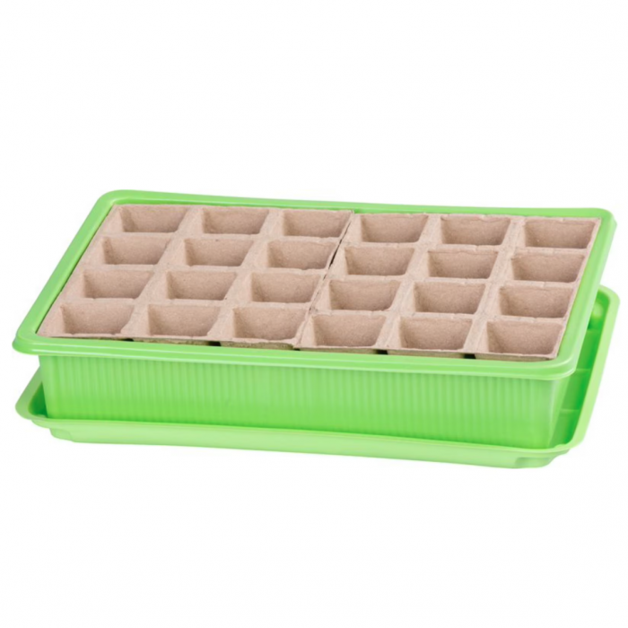 Tava pentru rasaduri cu 24 de alveole, 27,5x20,5x7 cm [2]