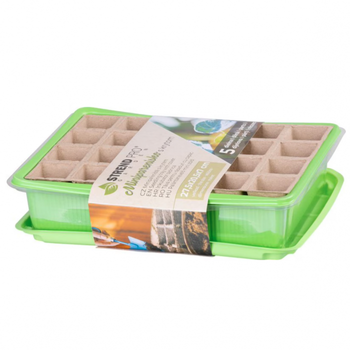 Tava pentru rasaduri cu 24 de alveole, 27,5x20,5x7 cm [4]