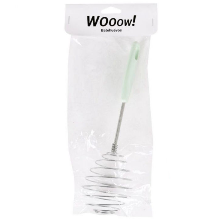 Tel de bucatarie Wooow, tip arc/spirala pentru batut oua, verde [2]