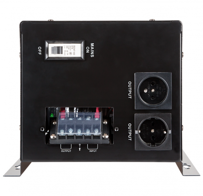 UPS pentru centrale termice Kemot, sinus pur, 2200VA/1600W, 12 V [2]