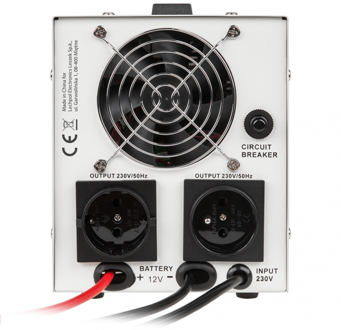 Ups pentru centrale termice, sinus pur, 1000va/700w, 12v, Kemot [3]