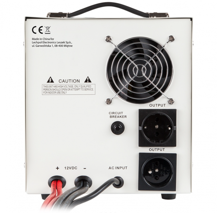 Ups pentru centrale termice, sinus pur, 2000VA/1200W, 12V, Kemot [2]